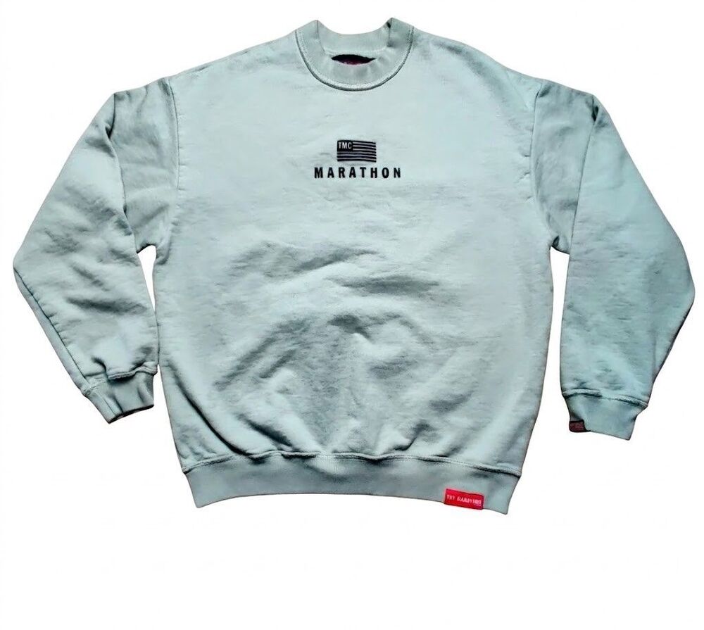 The Marathon Clothing TMC Sweatshirt Green Men’s M Crewneck Pullover